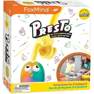 Go Pop! Presto - Popping Family Party Game, 2-4 Players, Ages 6+, 15 Min FoxMind