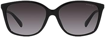 Coach Women's Hc8361u Universal Fit Square Sunglasses Coach