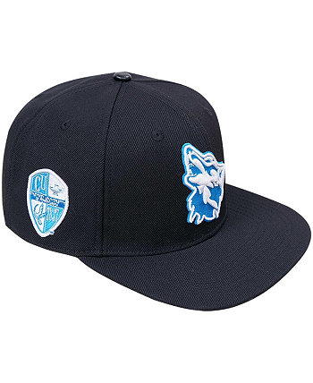 Мужская черная шляпа Cheyney Wolves с логотипом Evergreen Snapback Pro Standard