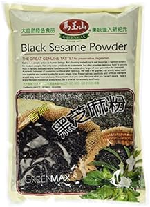 Black Sesame Powder 10.6oz Green Max