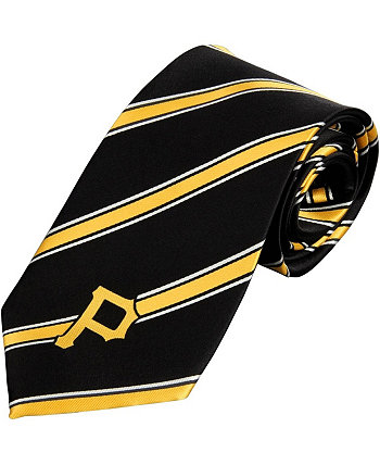 Мужской тканый галстук в полоску из полиэстера Pittsburgh Pirates Eagles Wings
