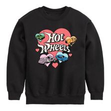 Boys 8-20 Hot Wheels Heart Wheels Fleece Sweatshirt Hot Wheels