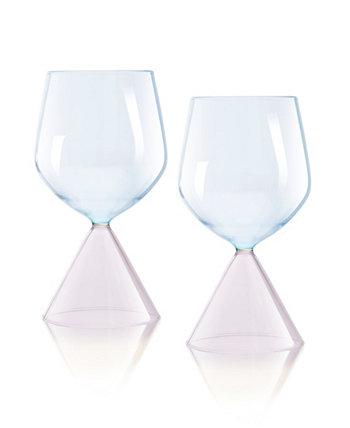 Венецианские бокалы для вина, набор из 2 шт. Qualia Glass