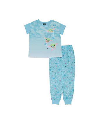 Пижамы для маленьких девочек, комплект из 2 предметов The Mandalorian