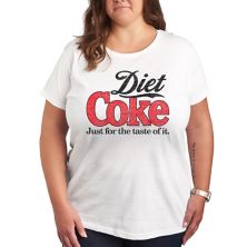 Plus Diet Coke Retro Logo Graphic Tee Licensed Character