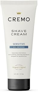 Cremo Barber Grade Original Shave Cream (Крем), Astonishingly Superior Ultra-Slick Shaving Cream for Men, Fights Nicks, Cuts and Razor Burn, 6 Fl Oz Cremo