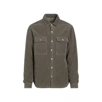 Corudory Button-Front Outershirt DRKSHDW