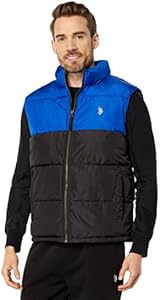 U.S. Polo Assn. Color-Block Puffer Vest U.S. Polo Assn.