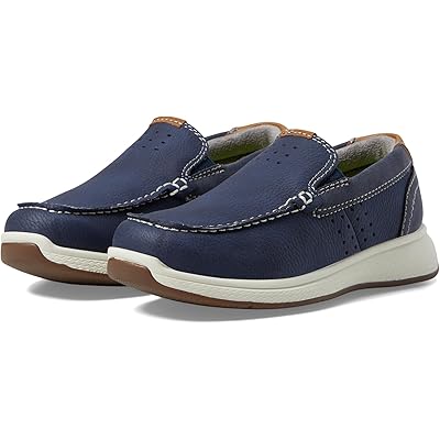 Кроссовки Slip-On Florsheim Kids Crossover Moc Toe для детей с амортизацией и гибкой подошвой Florsheim Kids