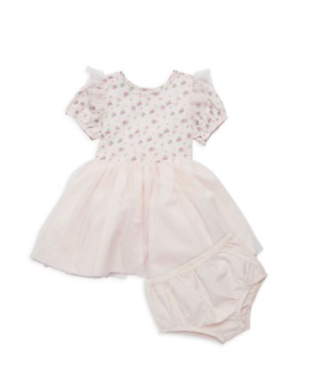 Baby Girl's 2-Piece Tulle Dress &amp; Bloomers Set Pippa & Julie
