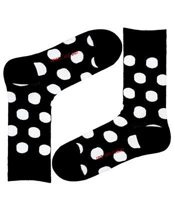 Носки для экипажа из хлопка в большой горошек Love Sock Company