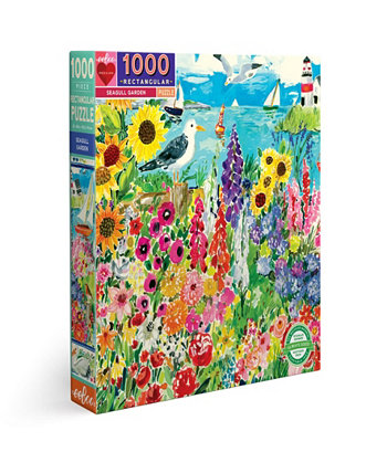 Piece and Love Seagull Garden Набор из 1000 прямоугольных головоломок для взрослых EeBoo