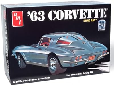 AMT 1963 Chevy Corvette 1:25 Scale Model kit Amt