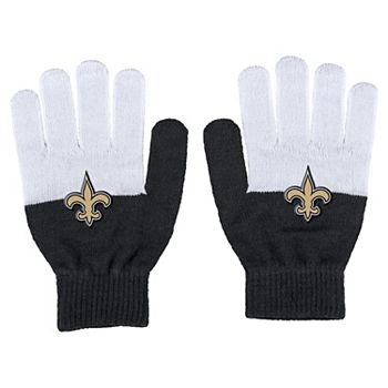 Women's WEAR by Erin Andrews New Orleans Saints Color-Block Gloves WEAR by Erin Andrews