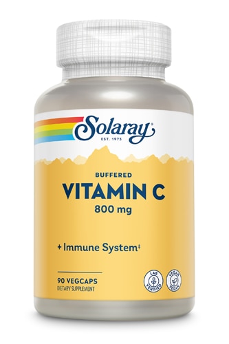Solaray Витамин С - 800 мг - 90 растительных капсул Solaray