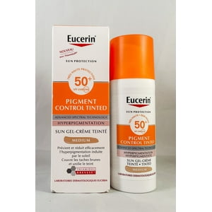 Eucerin Sun Protection - Pigment Control Tinted Cream Gel SPF50+ Medium Tint 50ml Eucerin