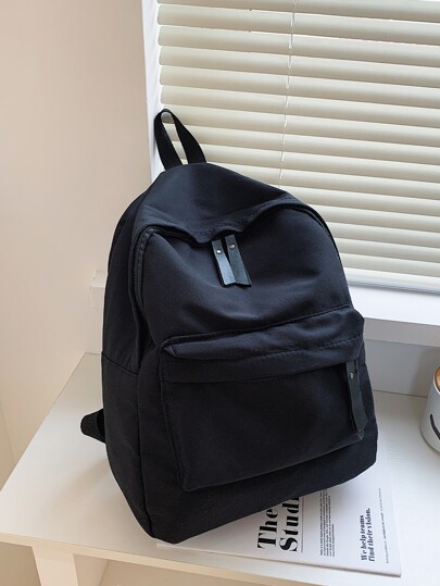 Школьная сумка минималистичный большой емкости SHEIN