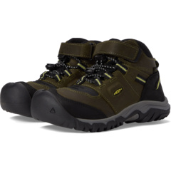 Детские ботинки Keen Ridge Flex Mid WP с водонепроницаемой мембраной и системой стабильности Keen Kids