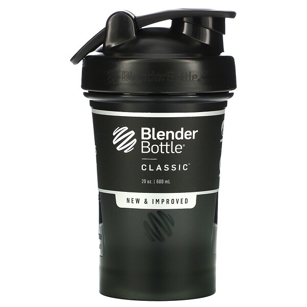Classic with Loop, черный, 20 унций (600 мл) Blender Bottle