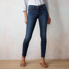Женские джинсы скинни LC Lauren Conrad со средней посадкой LC Lauren Conrad