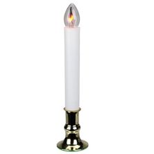 Рождественская свеча с белым мерцающим пламенем - 8,75 дюйма Christmas Central