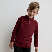 Boys 4-8 Jumping Beans® Quilted Quarter Snap Sweater Jumping Beans