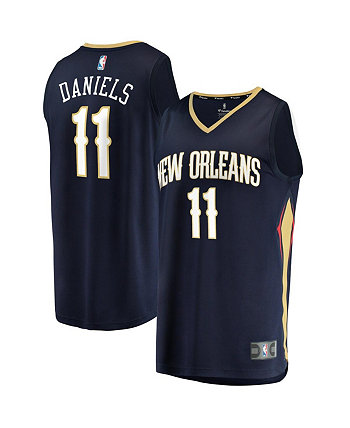 Реплика Джерси Big Boys Dyson Daniels Navy New Orleans Pelicans на драфте НБА 2022 года в первом раунде Fast Break - Icon Edition Fanatics