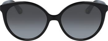 Солнцезащитные очки «кошачий глаз» с градиентом 58 мм Chloe