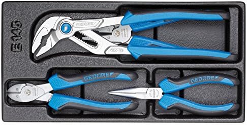 GEDORE 1500 ES-145 Pliers Set in 1/3 ES ES Tool Module Gedore