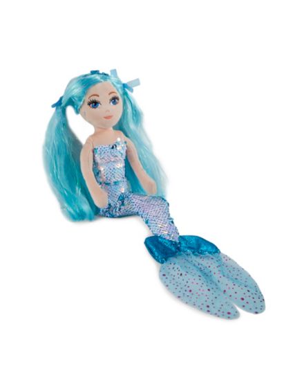 Sea Sequins Indigo Mermaid Plush Toy TY