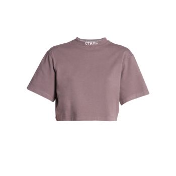 Short-Sleeve Cropped T-Shirt Heron Preston