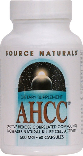 AHCC® 500 мг - 60 капсул для укрепления иммунной системы Source Naturals