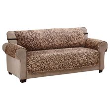 Jeffrey Home Innovative Textile Solutions Leopard Plush XL Чехол для дивана и мебели Jeffrey Home