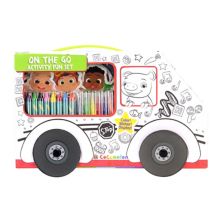 Tara Toy Cocomelon on the Go Activity Fun Coloring Book with Stickers Tara Toy