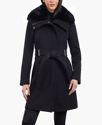 Женское полушерстяное пальто с поясом Michael Kors