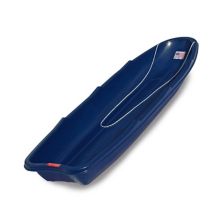Гибкий флаер Winter Trek 5,5-футовые пластиковые универсальные сани с буксирным тросом, синие Paricon