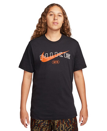 Мужская спортивная футболка с логотипом Swoosh Nike