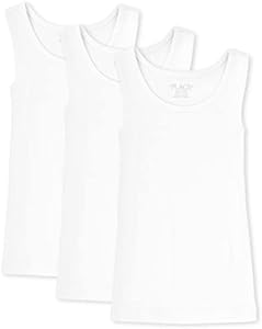 The Children's Place Girls' Basic Ribbed Tank, 3 Pack The Children"s Place