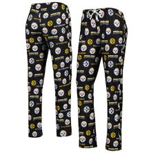 Women's Concepts Sport Black Pittsburgh Steelers Breakthrough Knit Pants Unbranded