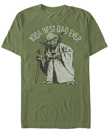 Зеленая мужская футболка с короткими рукавами Star Wars Green Dad FIFTH SUN