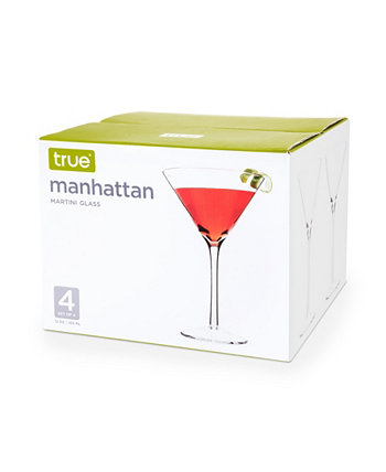 Манхэттенский бокал для мартини - 12 унций True Brands