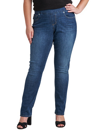 Плюс размер Прямые джинсы без застежек со средней посадкой Peri JAG