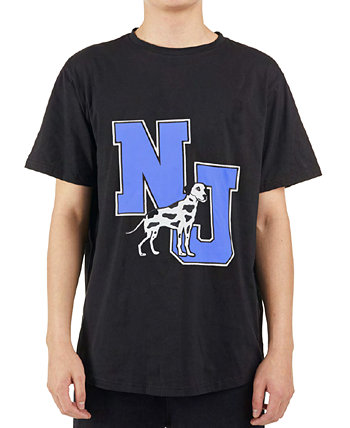 Мужская футболка с графическим логотипом Team Dalmatian Varsity NANA jUDY