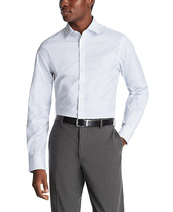Men's Refined Cotton Stretch Slim Fit Dress Shirt Calvin Klein