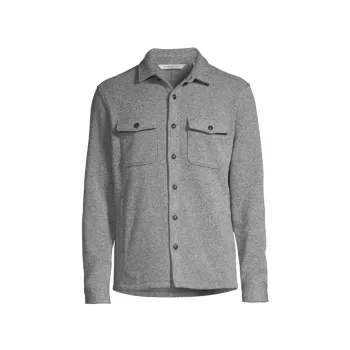 Crown Fleece Shirt Jacket Peter Millar