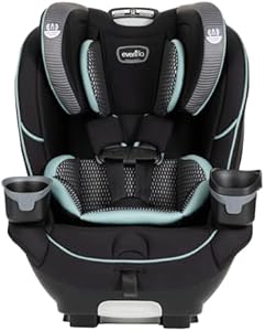 Evenflo EveryFit/All4One 3-in-1 Convertible Car Seat (Aries Black) Evenflo