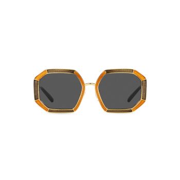 52MM Geometric Sunglasses Tory Burch