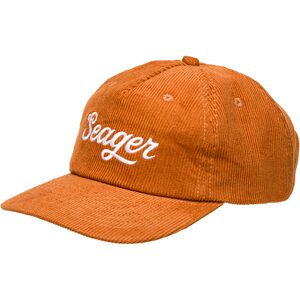 Вельветовая бейсболка Big Burnt Orange Corduroy Snapback Seager Co.