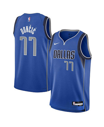 Синяя майка Big Boys Luka Doncic Dallas Mavericks Swingman — Icon Edition Nike