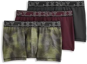 Мужские Боксеры Jockey Active Microfiber 2.5" Трусы - 3 Пакета Jockey